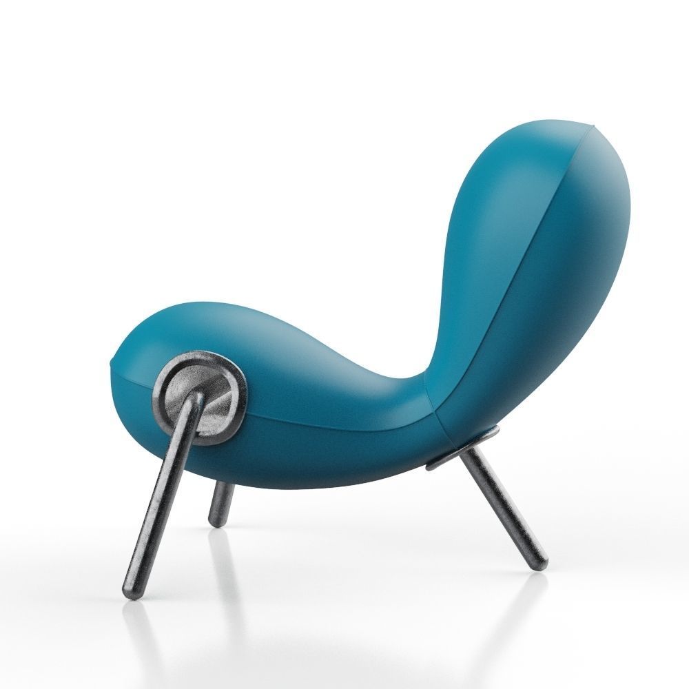 Embryo chair 3D model_7