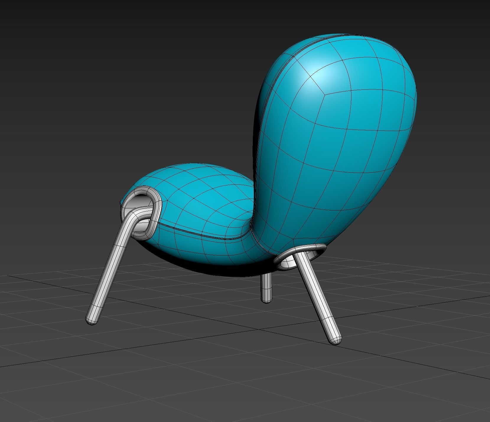 Embryo chair 3D model_12