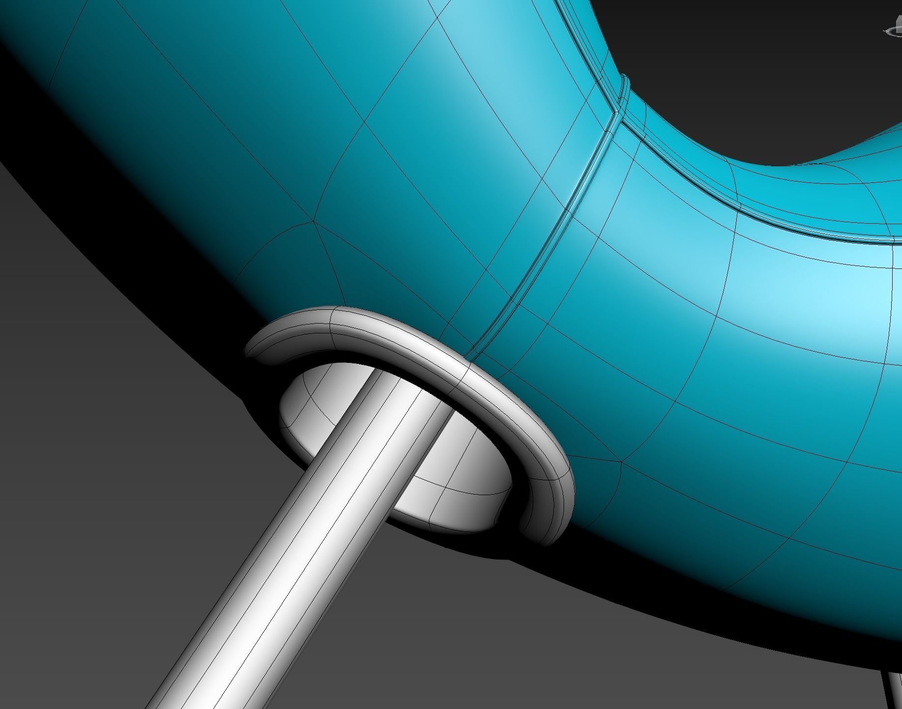 Embryo chair 3D model_40