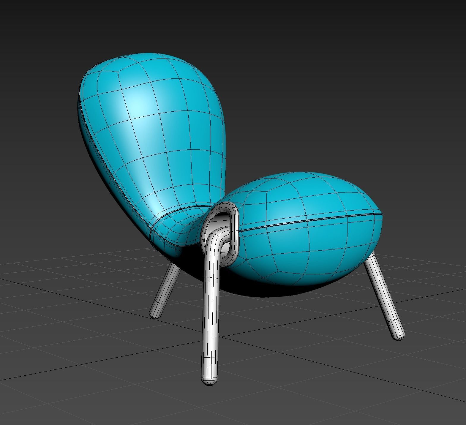 Embryo chair 3D model_28