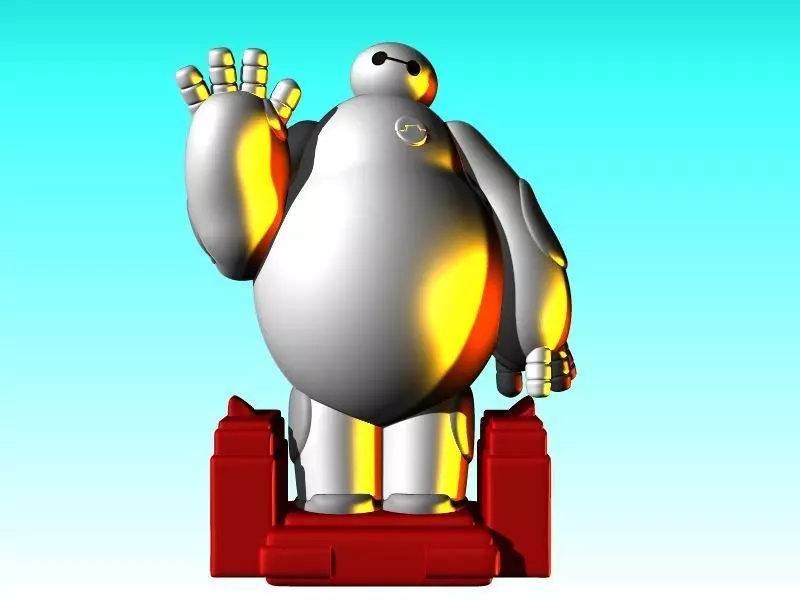 BAYMAX DISNEY PIXAR 3D print model