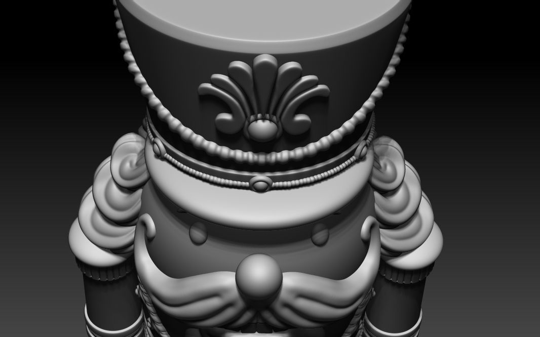 muneco el cascanueces soldado 2 3D print model_1