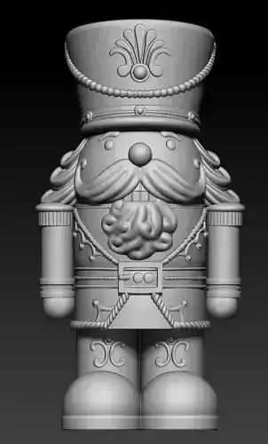 muneco el cascanueces soldado 2 3D print model