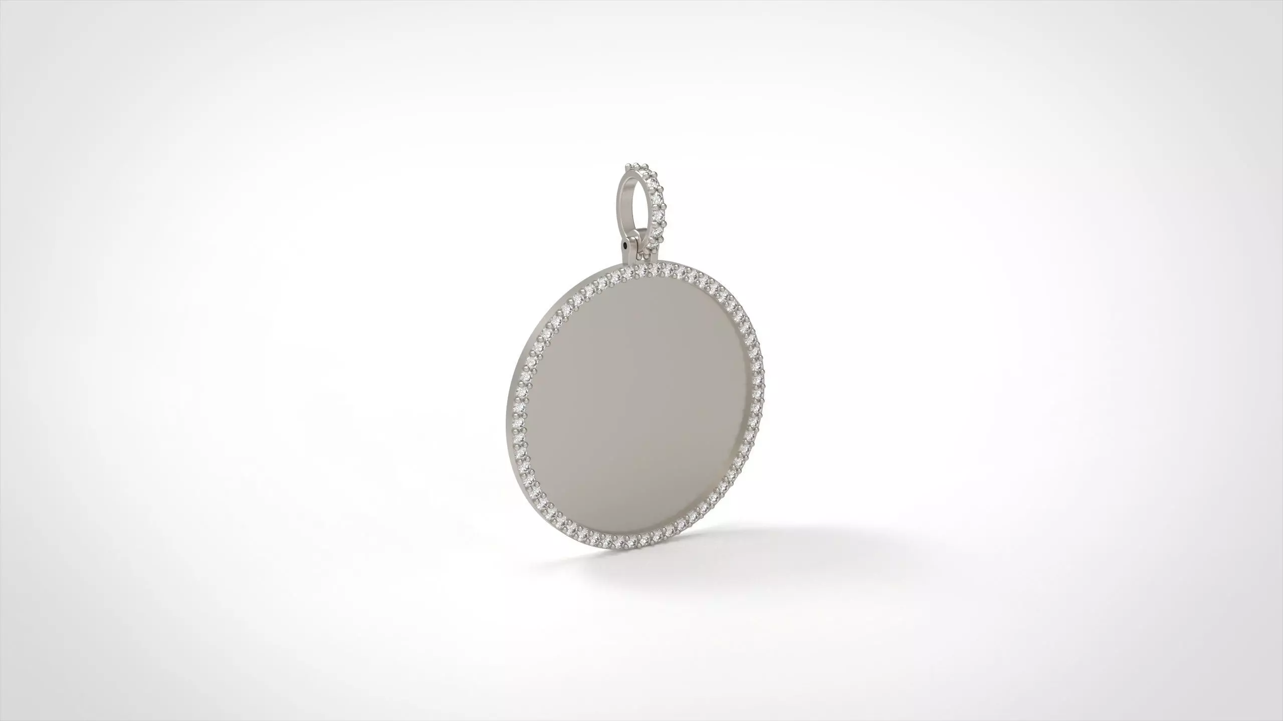 Model 1039 Memory Picture Frame Pendant 37 mm and a Half  3D print model_0