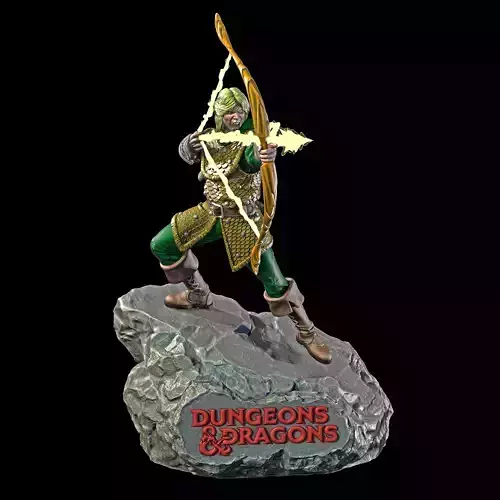 Hank Dungeons and Dragons Animated Fanart Series for 3D Print 3D print model