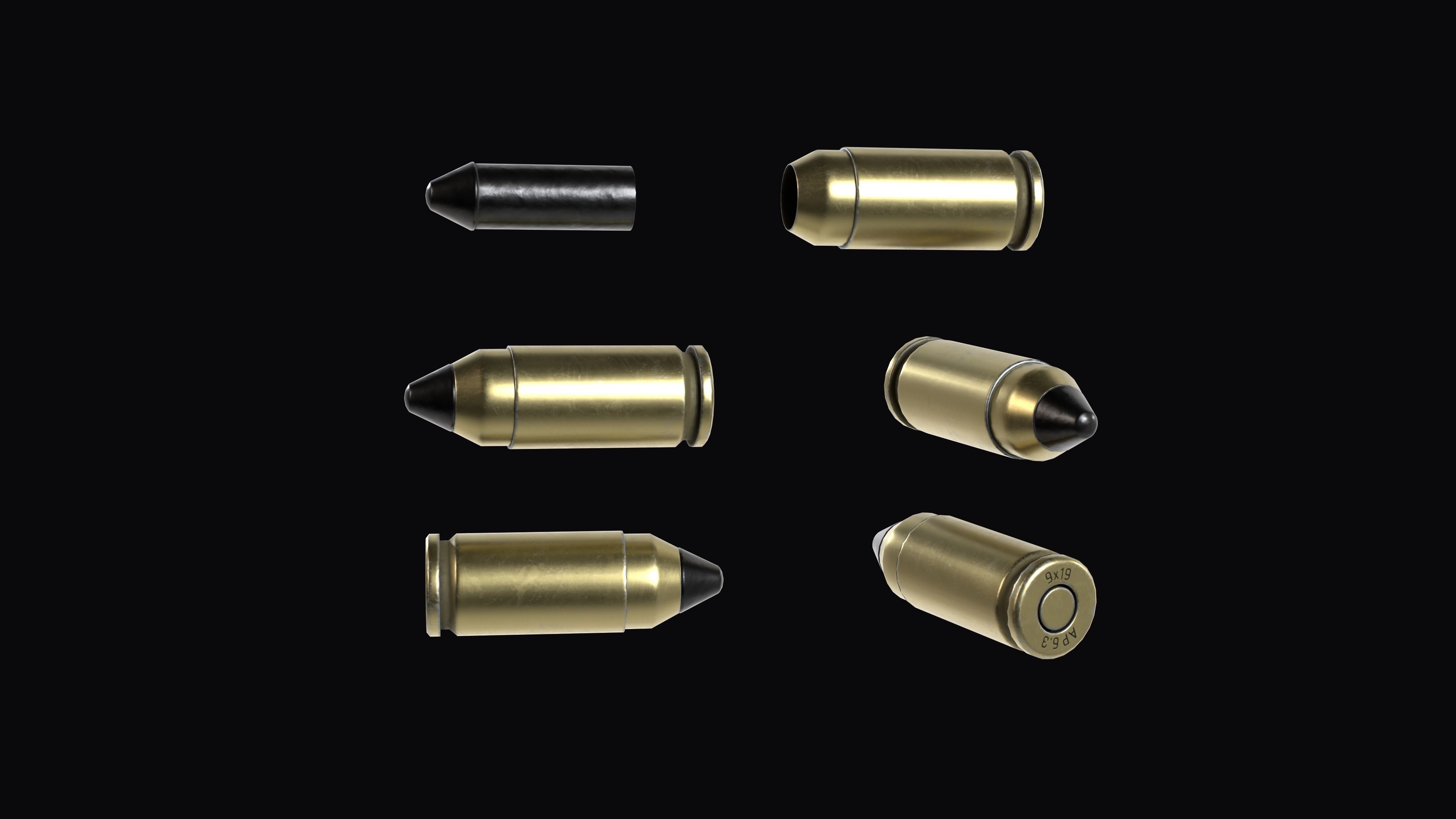 Modular SMG  Kriss Vector gen2 Low-poly 3D model_37