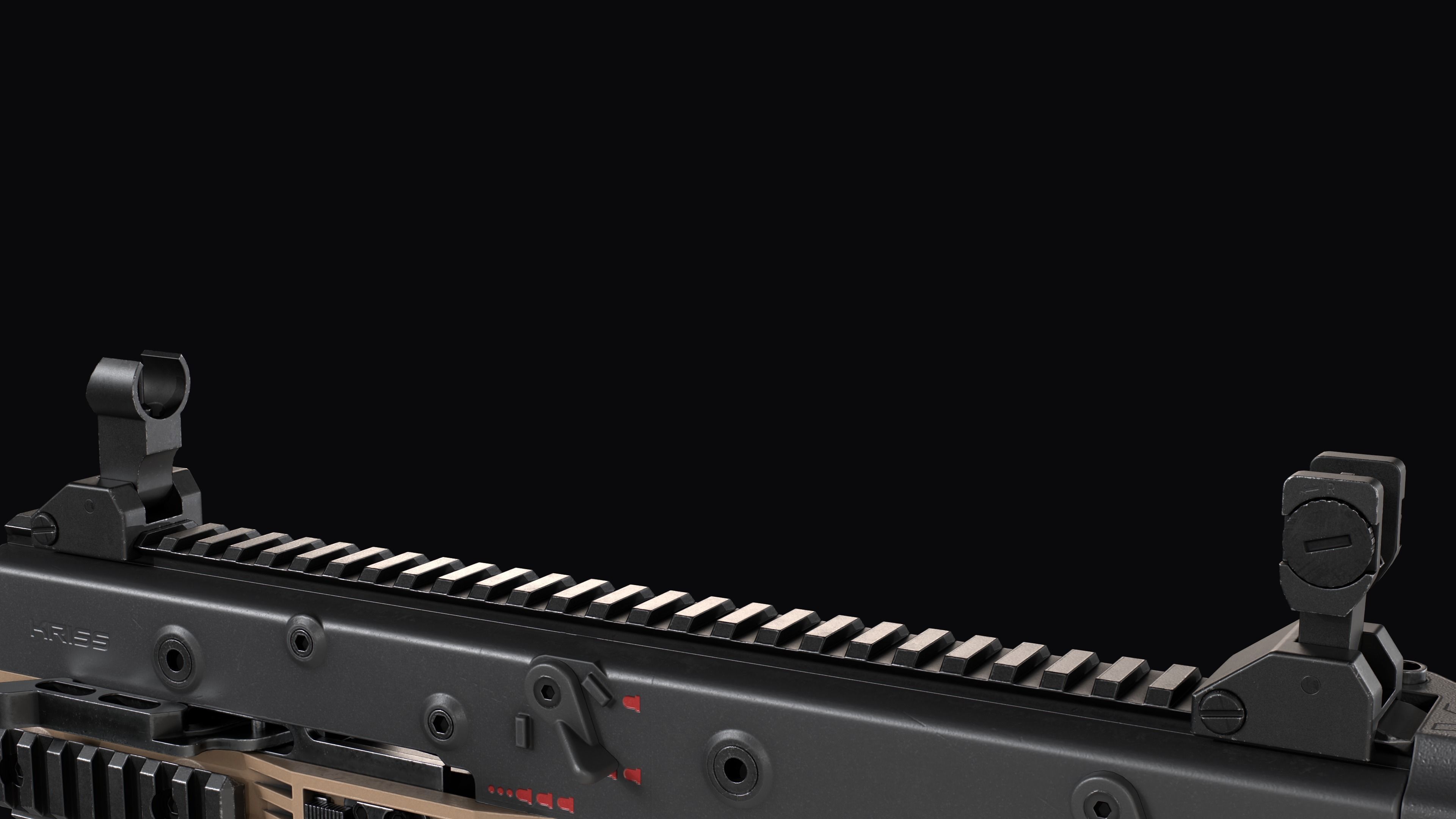 Modular SMG  Kriss Vector gen2 Low-poly 3D model_27