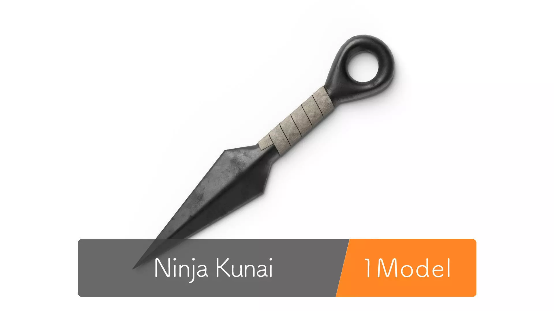 Ninja Kunai 3D model