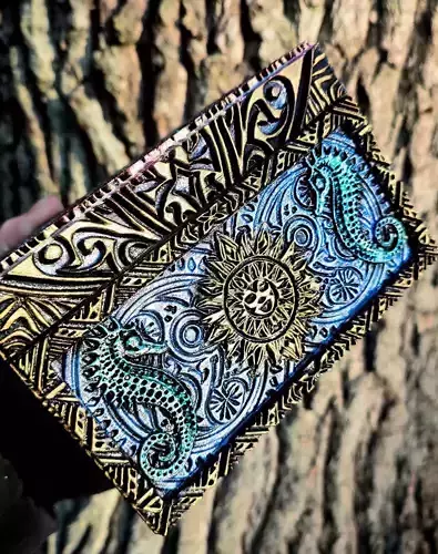 TAROT ORNAMENT SUN STORAGE GIFT BOX