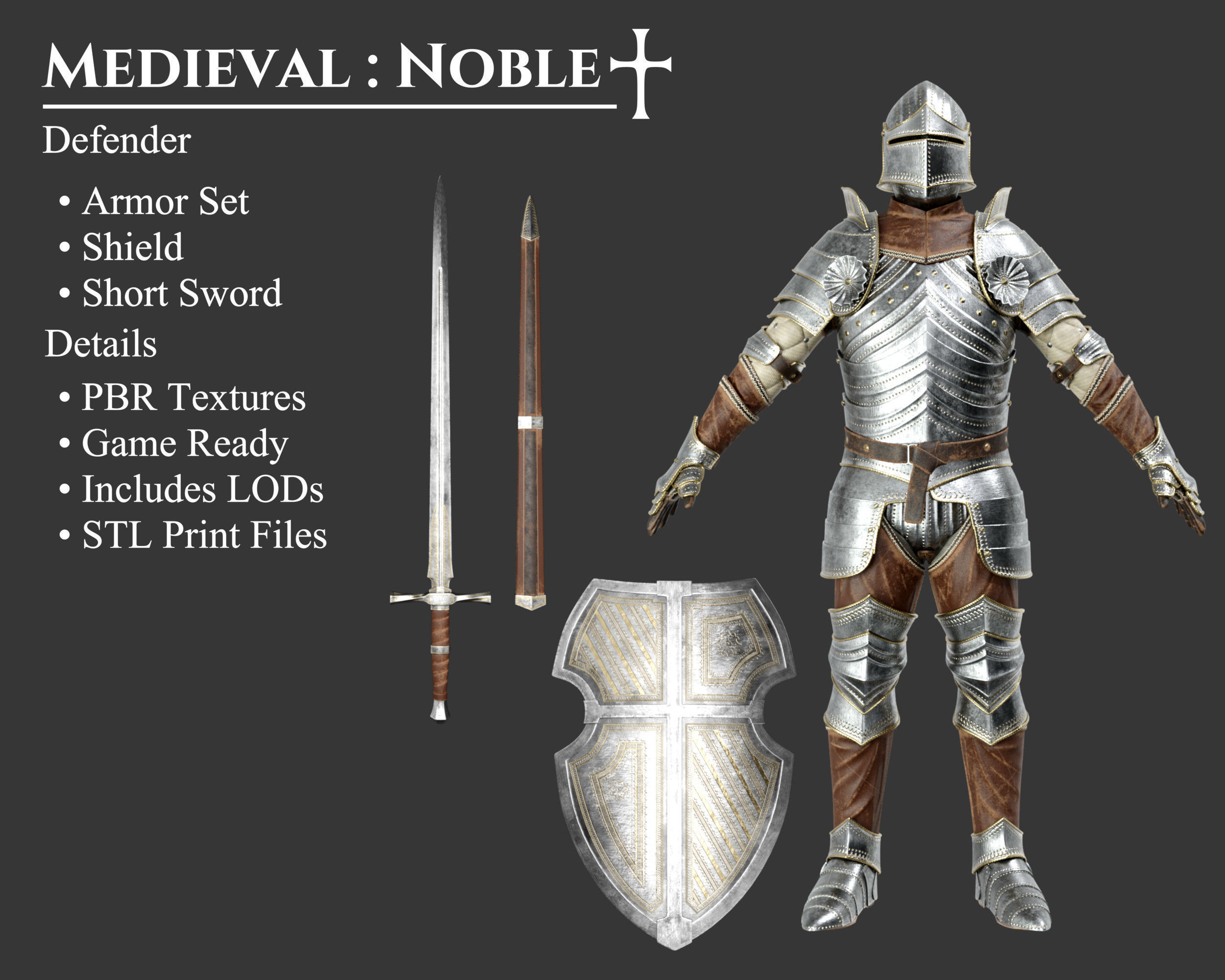 Medieval Collection Noble Defender _1