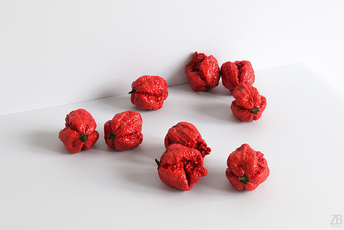 Carolina Reaper 3D model
