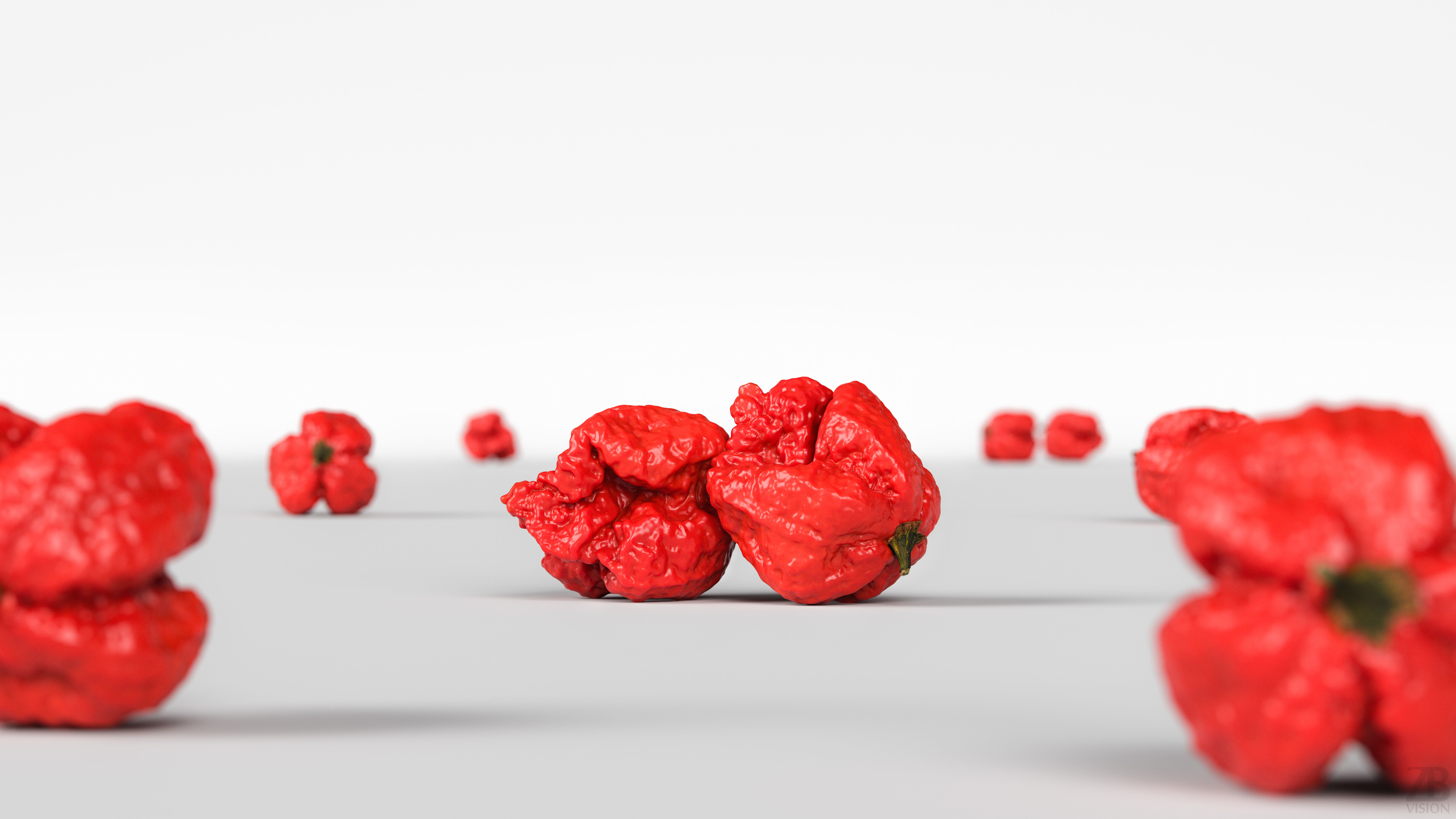 Carolina Reaper 3D model_1