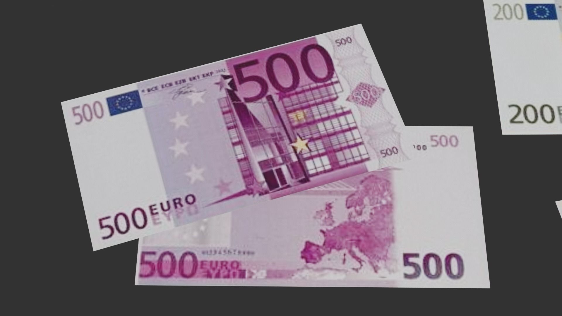 Euro Pack Low-poly 3D model_15