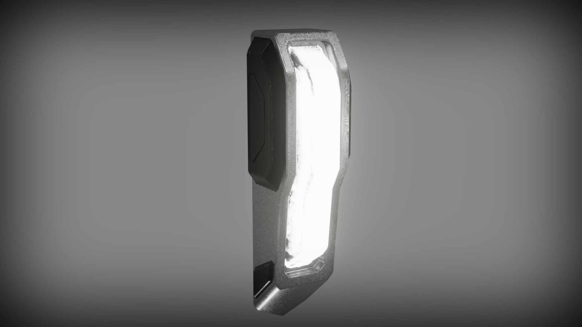 Sci-fi lights Low-poly 3D model_19