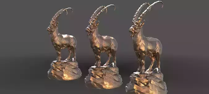 Goat Sculpture