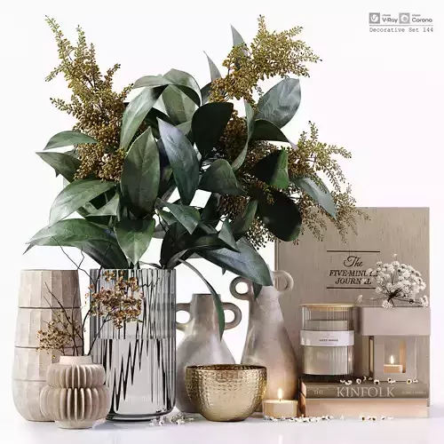 Decorative Set 144 3D model