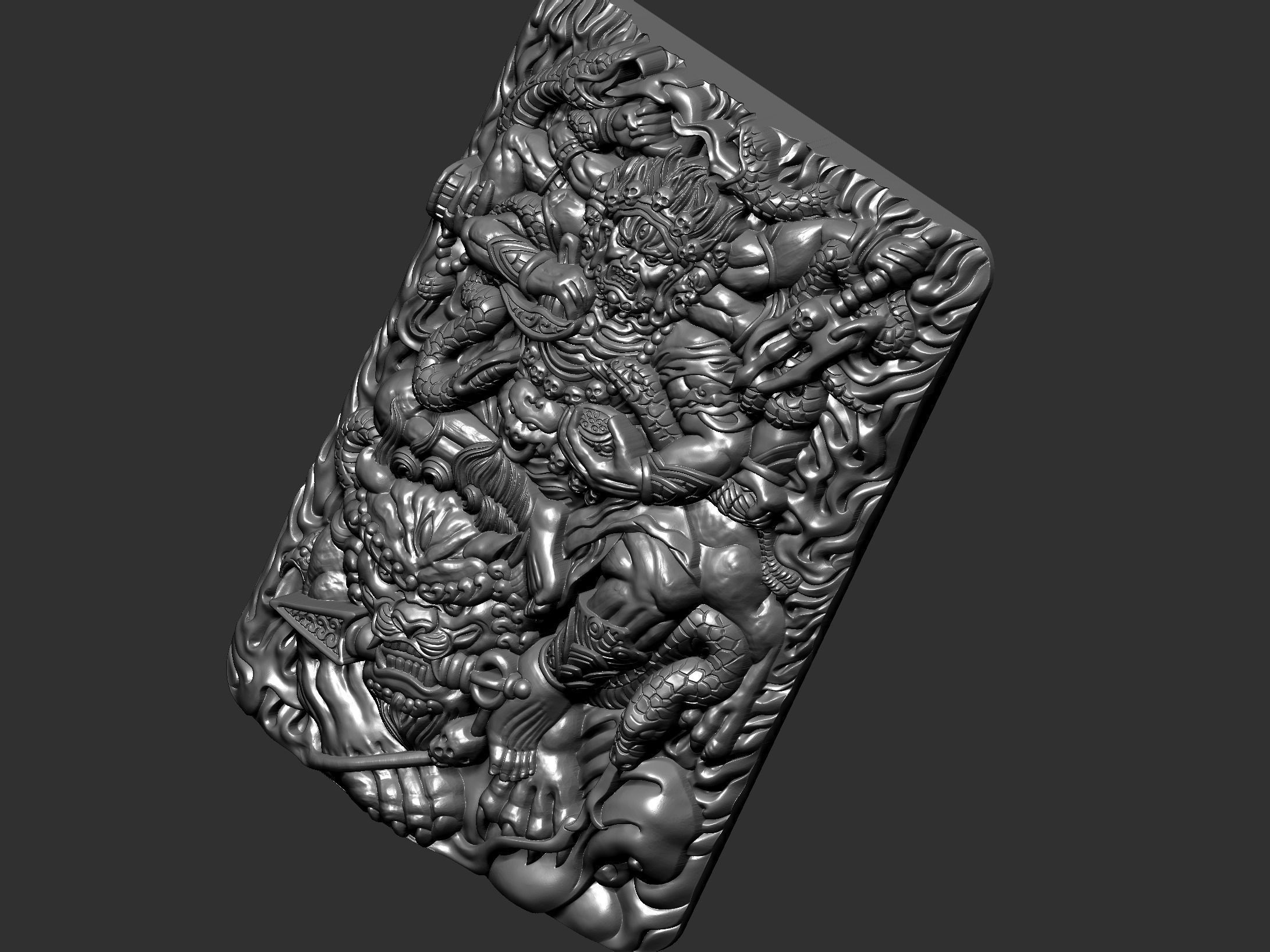 Tibetan Buddha 3D print model_9