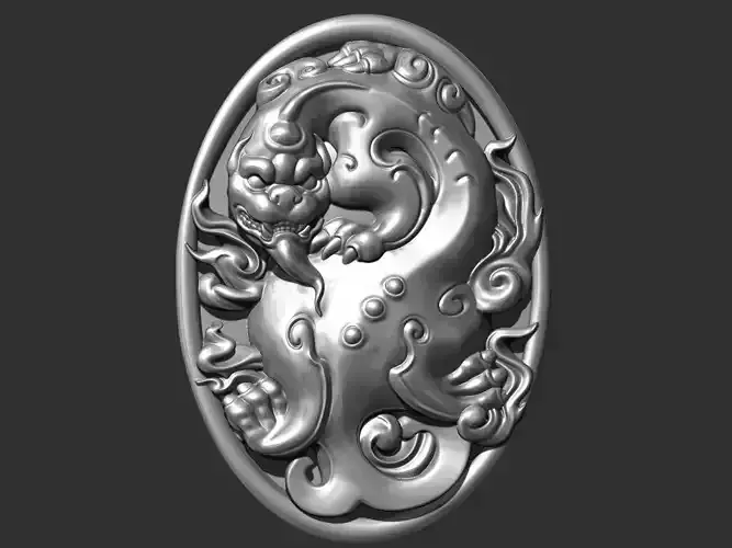 ancient oriental dragon