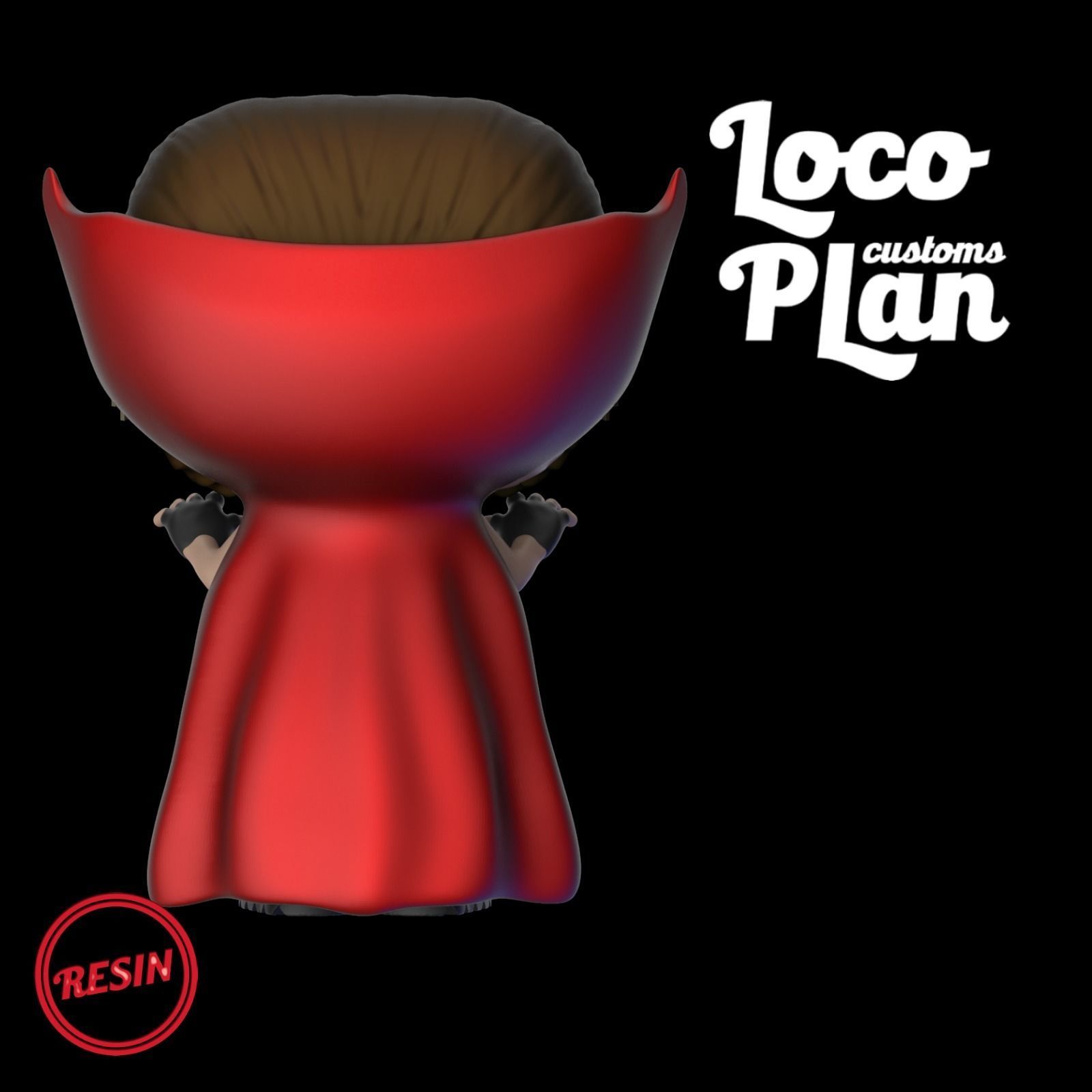 King Diamond Mercyful Fate Custom 3D print model_2