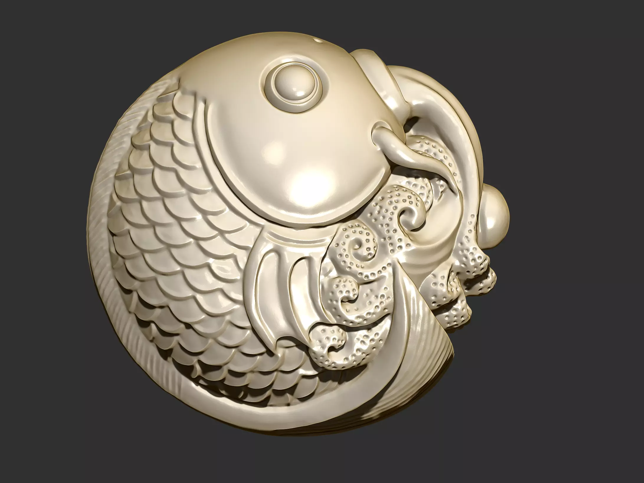 little fish 3D print model