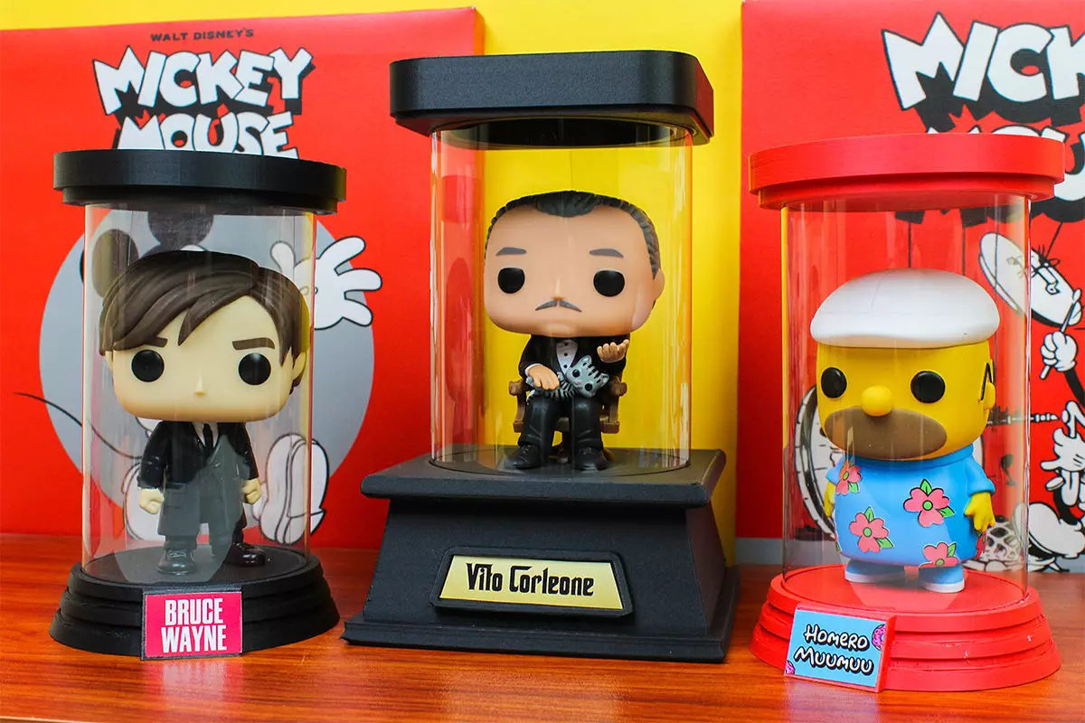 Stand for funko pop 3D print model_0