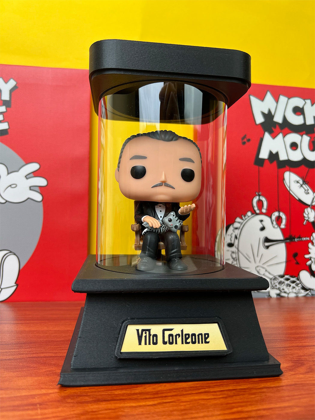 Stand for funko pop 3D print model_1