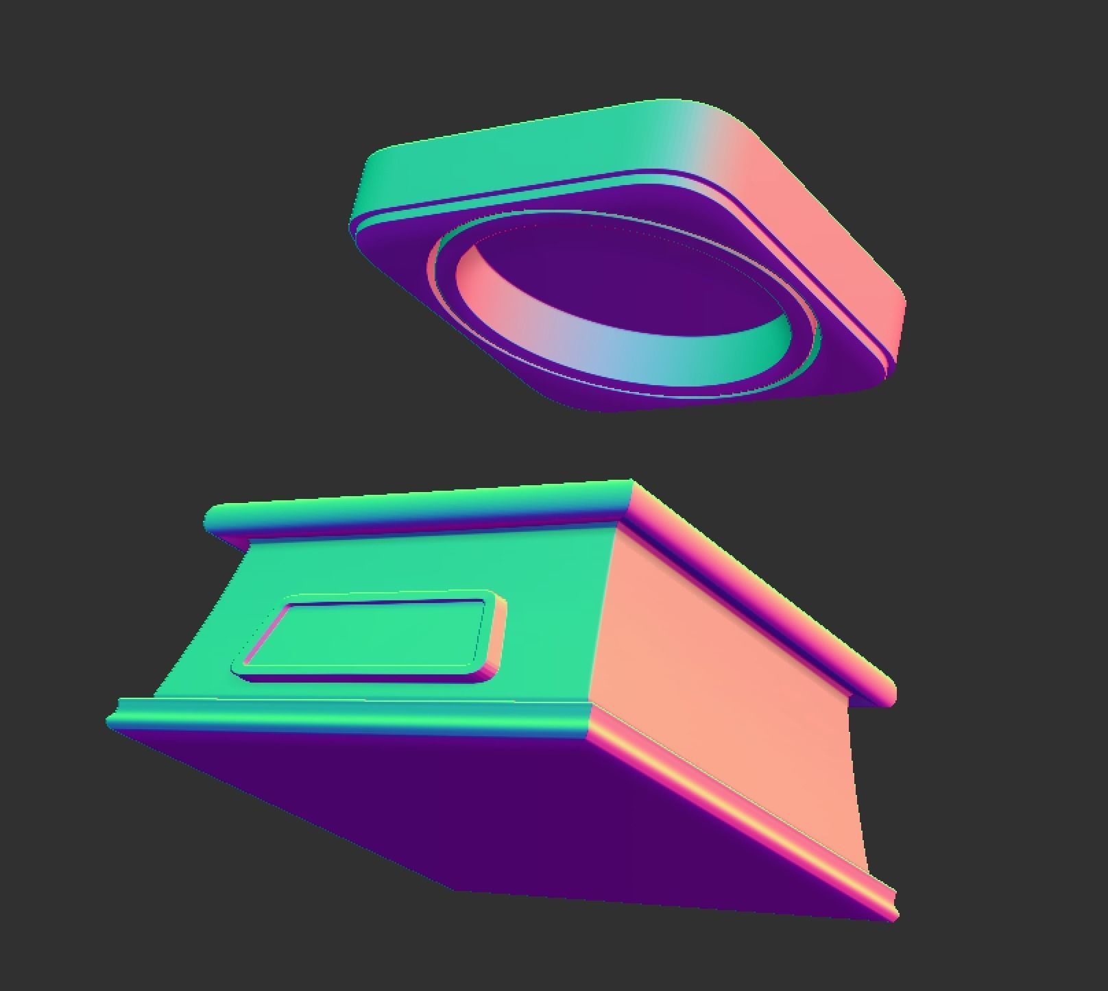 Stand for funko pop 3D print model_2