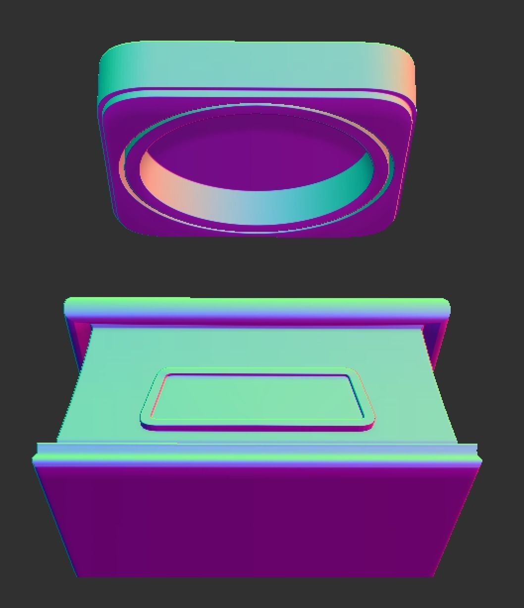 Stand for funko pop 3D print model_4