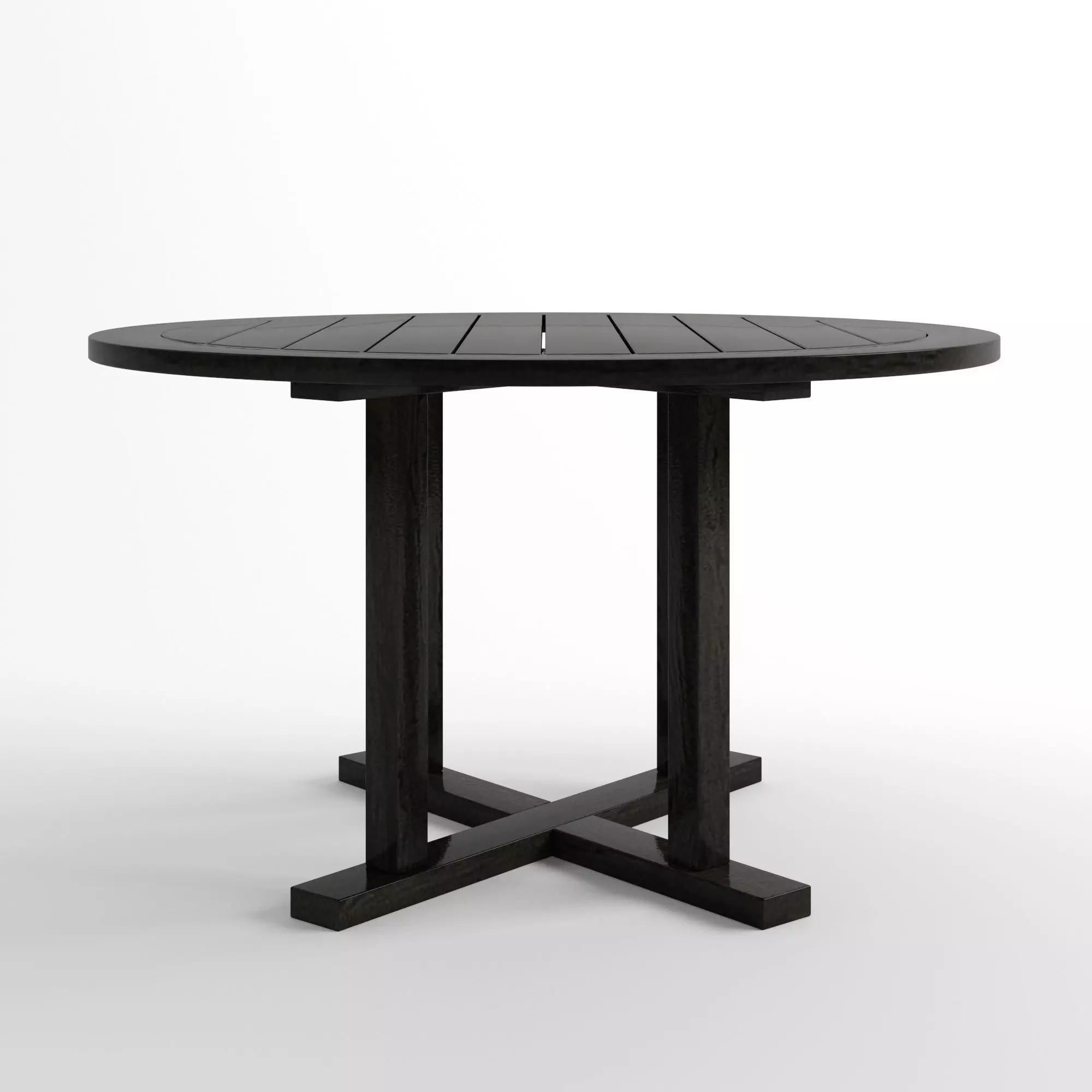 Round table By JANUS et Cie 3D model_0