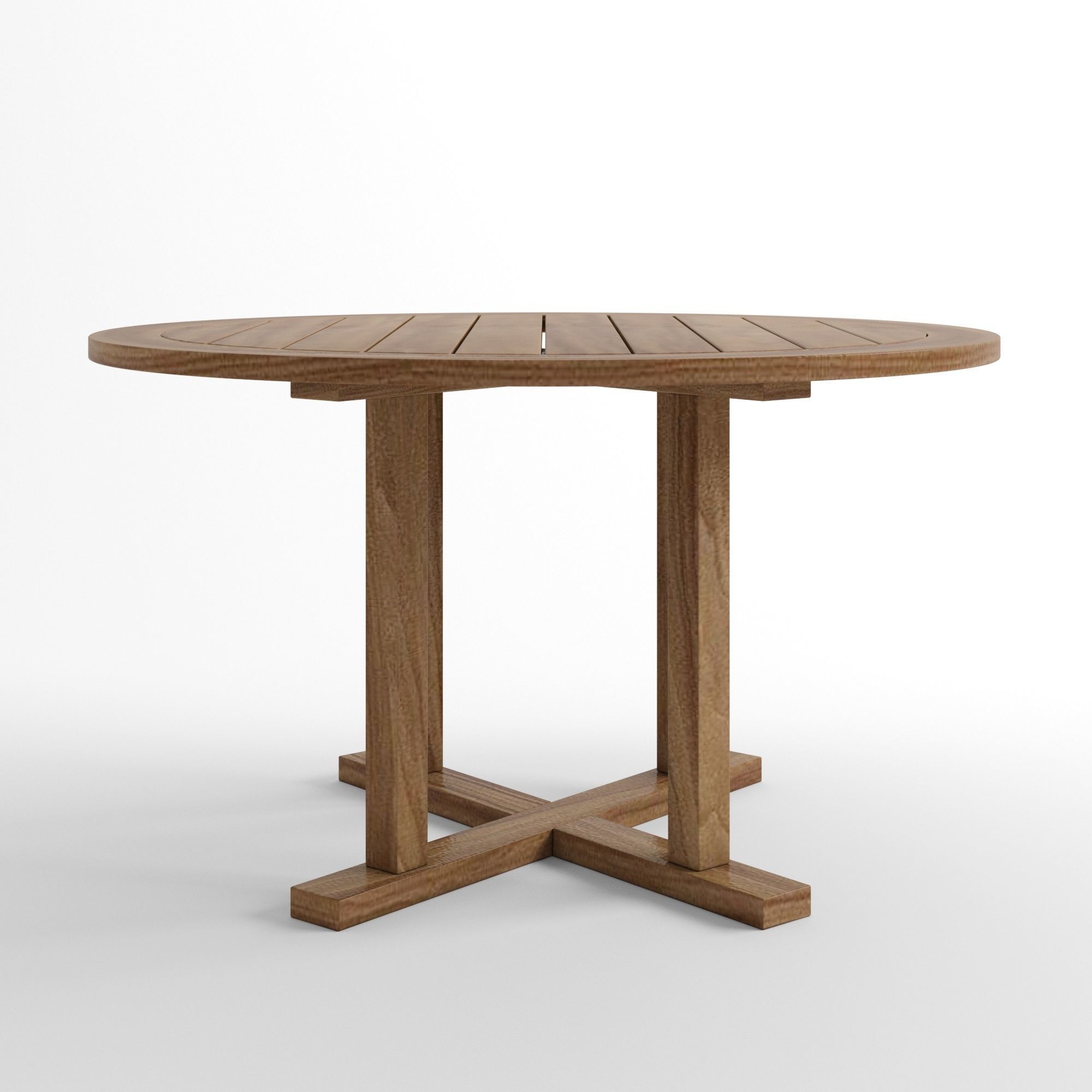 Round table By JANUS et Cie 3D model_4