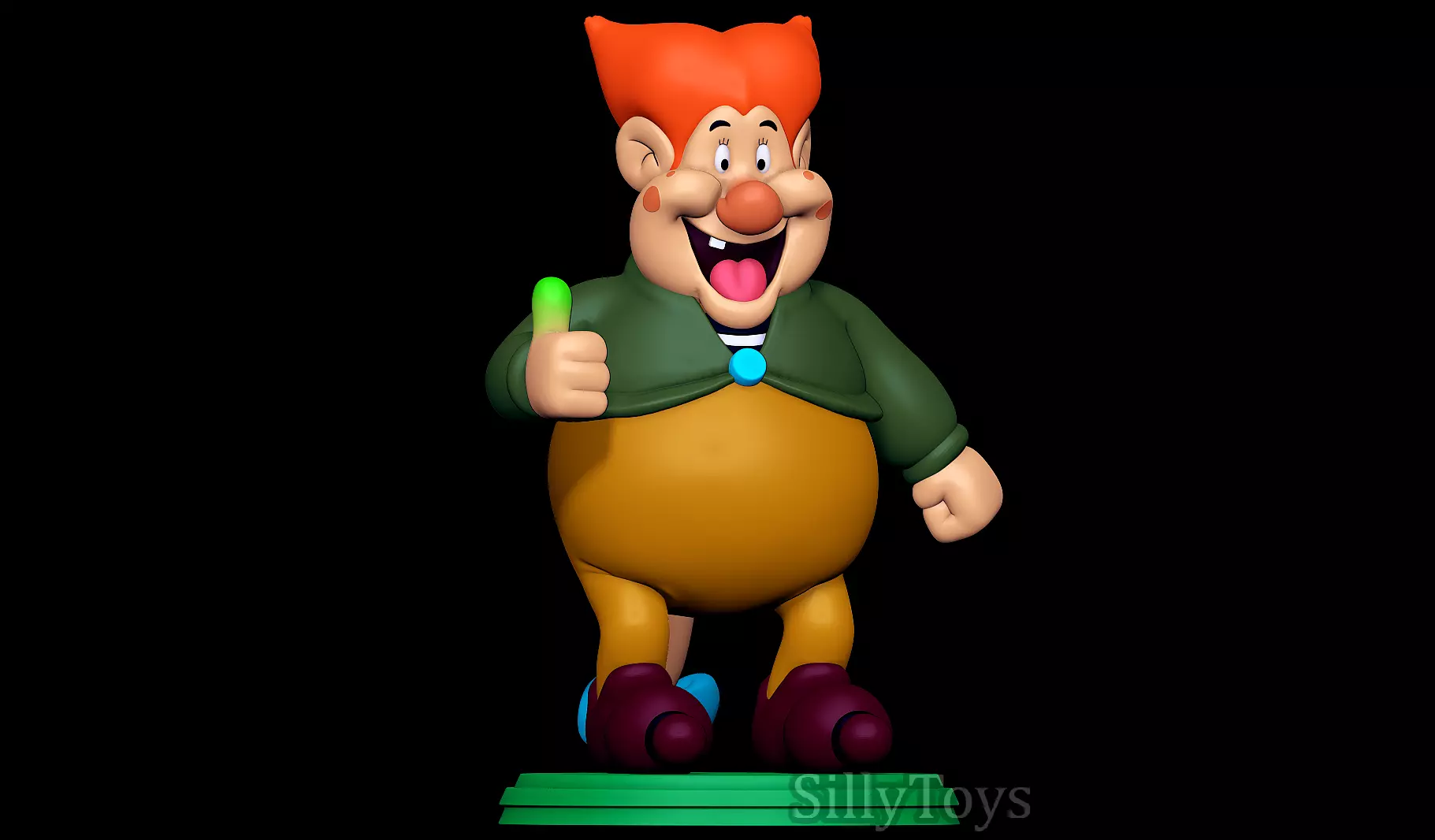 Stanley - A Troll in Central Park 3D print model_0