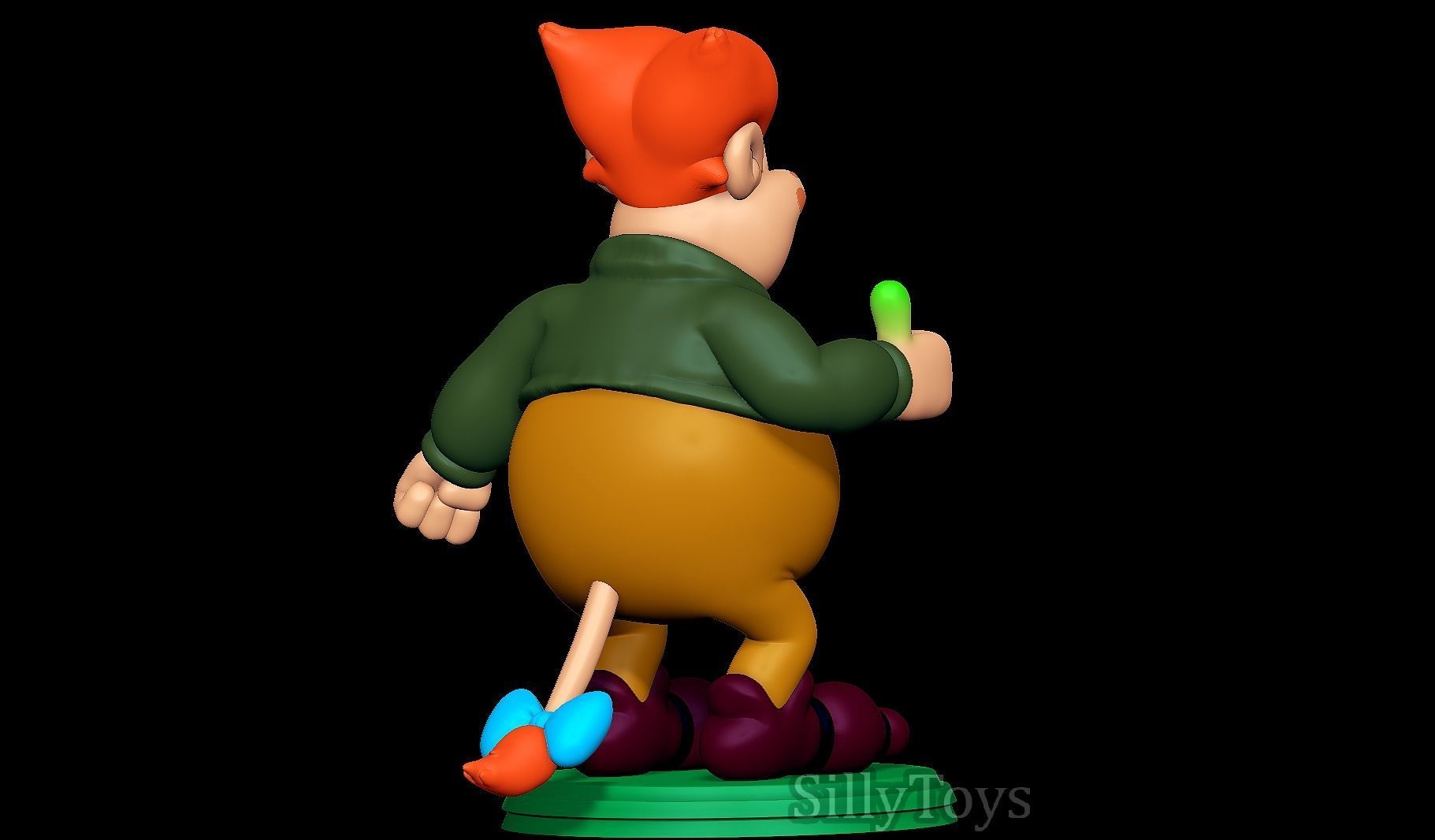 Stanley - A Troll in Central Park 3D print model_2
