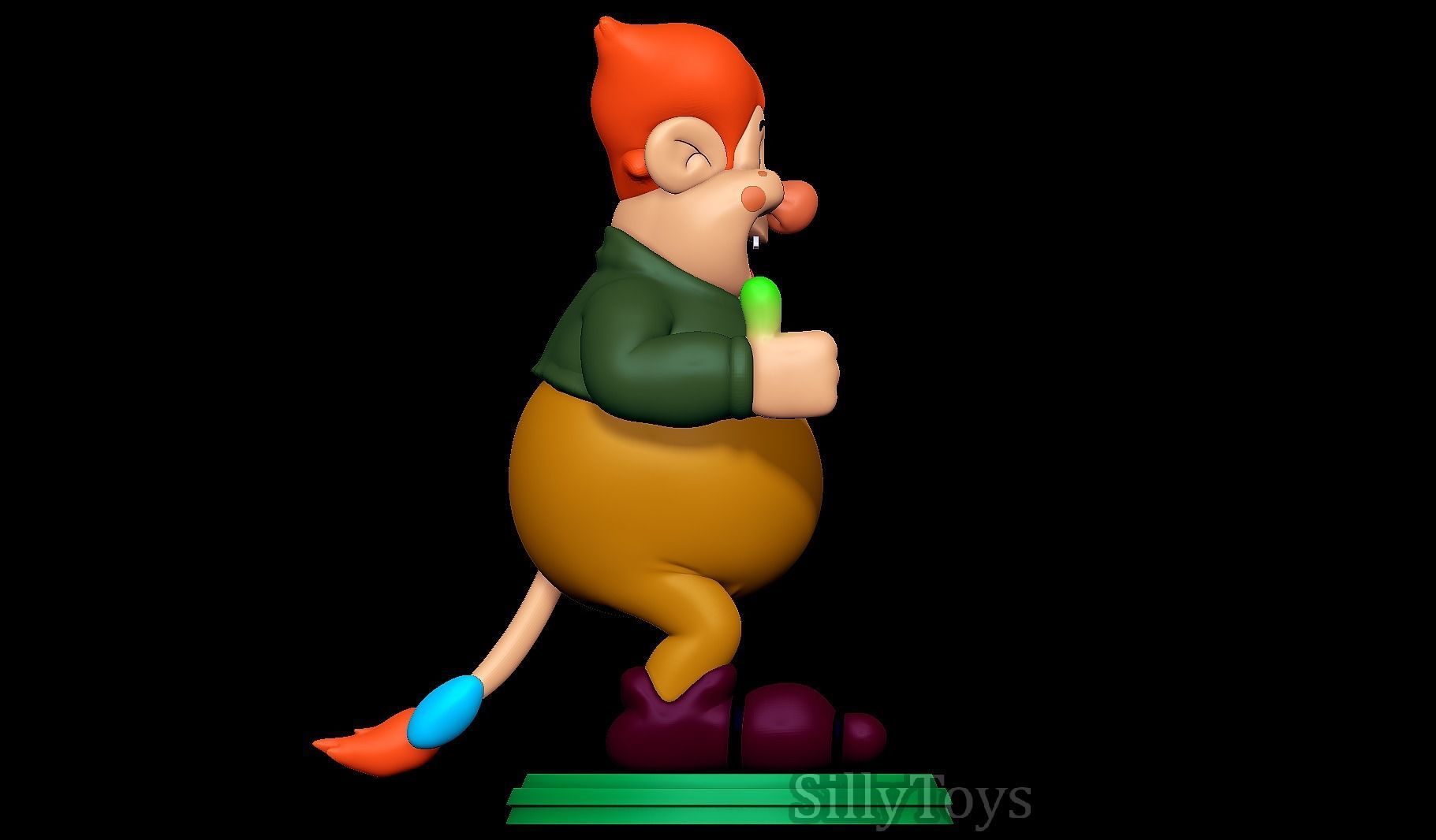 Stanley - A Troll in Central Park 3D print model_1