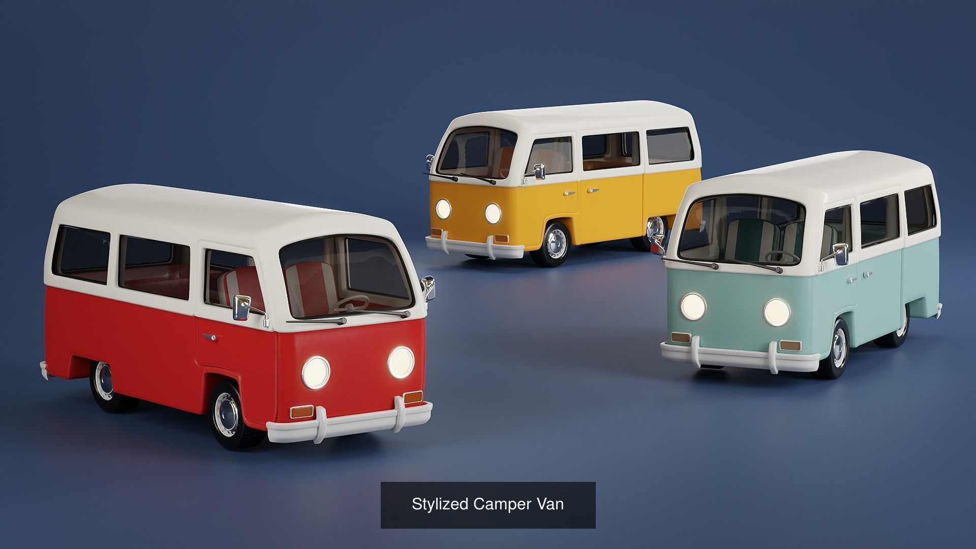 Stylized Vehicles 3D Model Collection_5