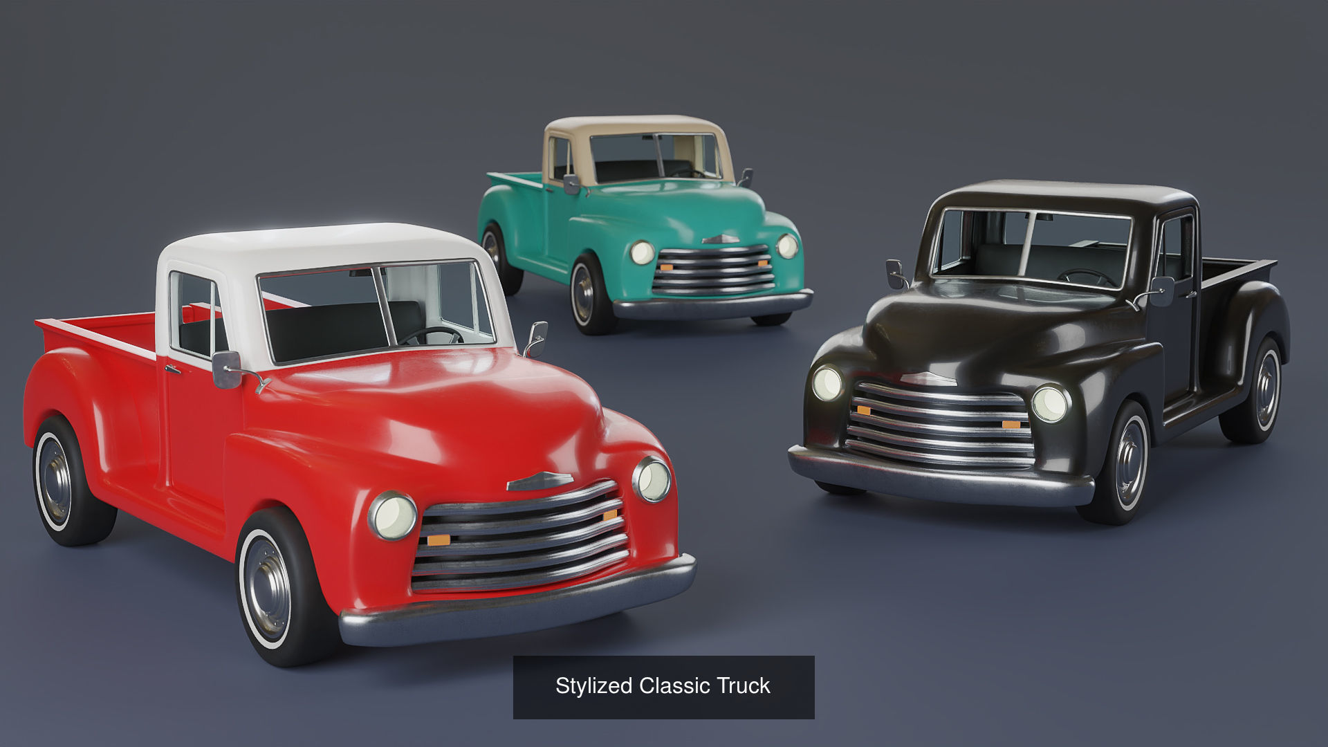 Stylized Vehicles 3D Model Collection_3