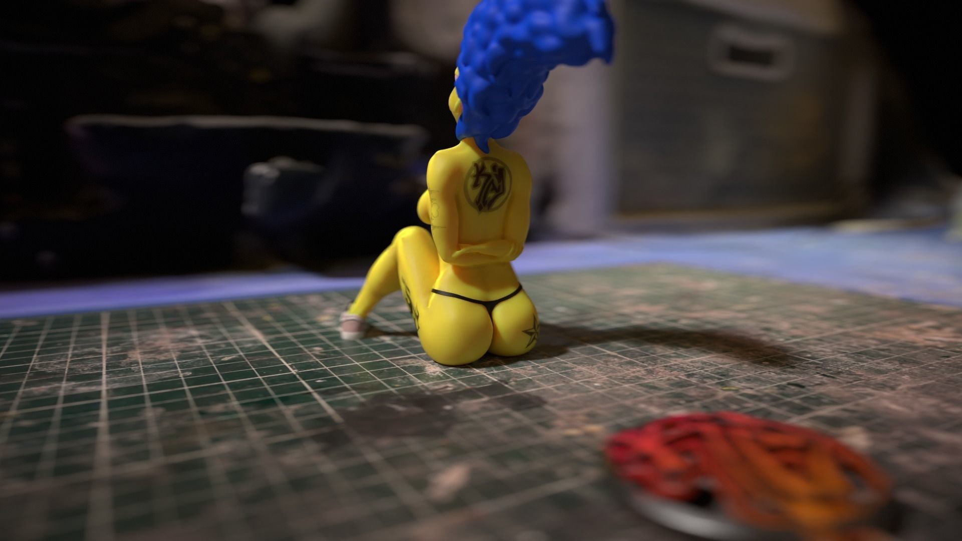 MARGE DROGI 3D print model_3