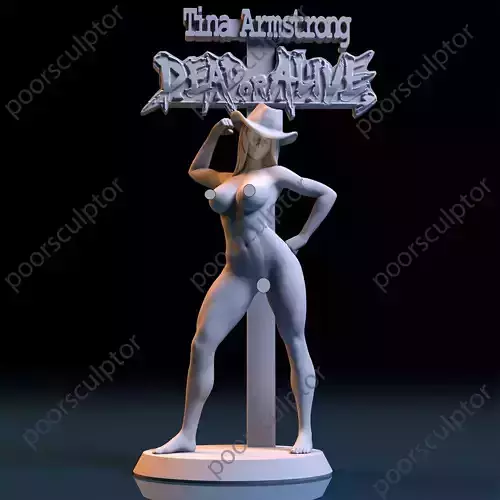 TINA ARMSTRONG - DEAD OR ALIVE 3D print model