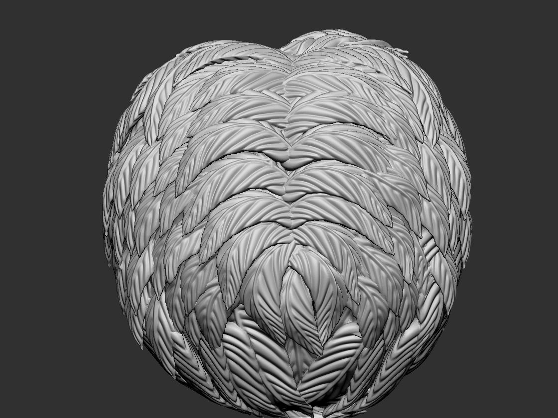 sleeping cupid 3D print model_5