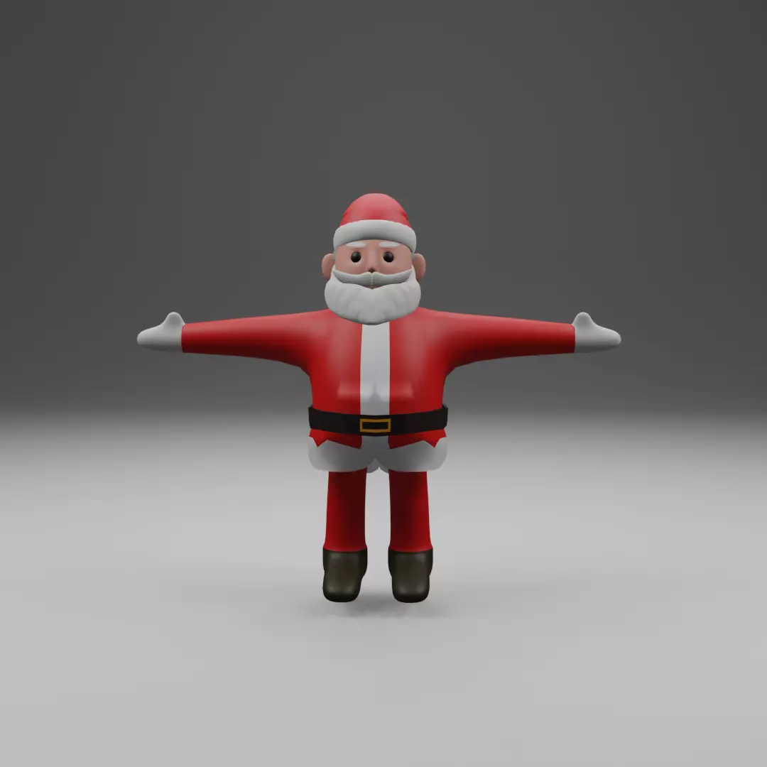 MR SANTA Free 3D model