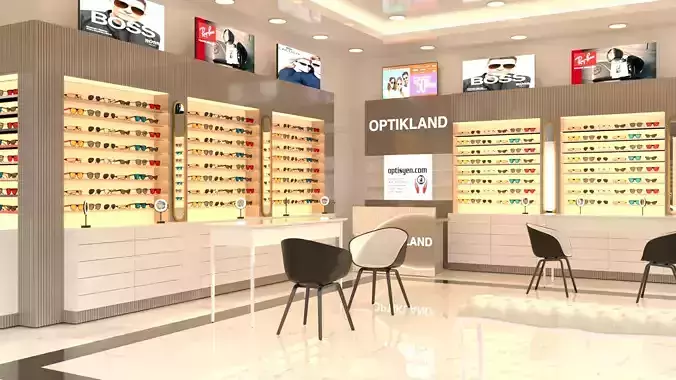 OPTIC SHOP 3D model