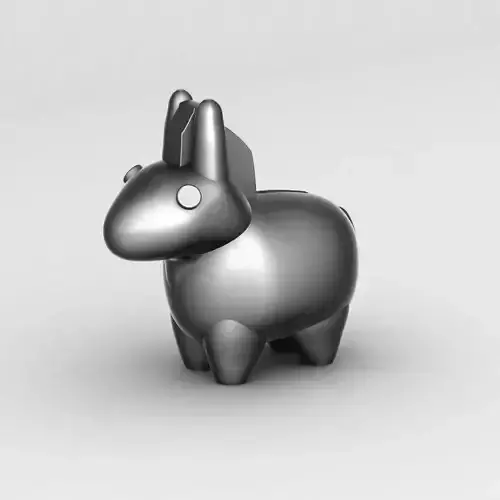Donkey piggy bank