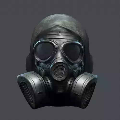 Helmet 3d model military combat Military scifi Low-poly 3D model