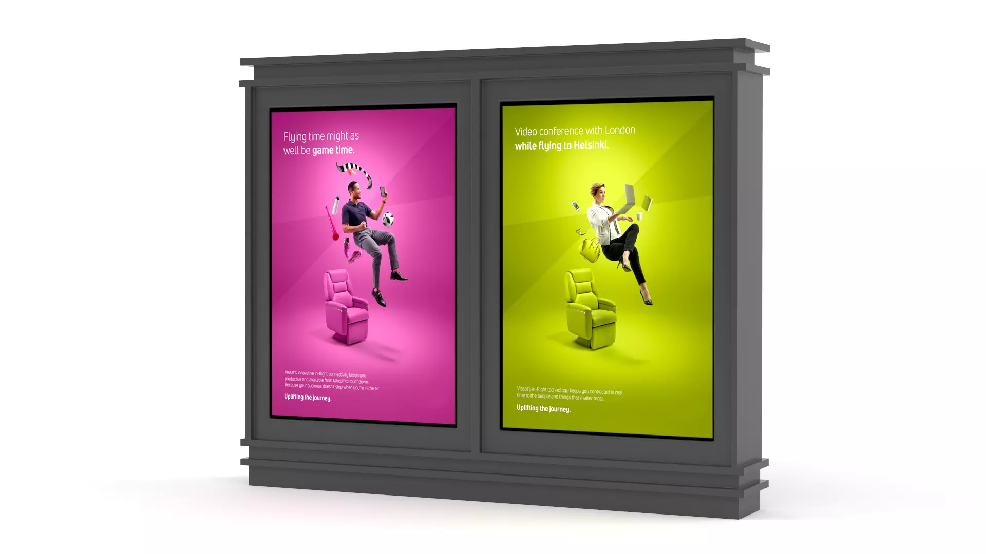 Electronic Kiosk 3D model_0