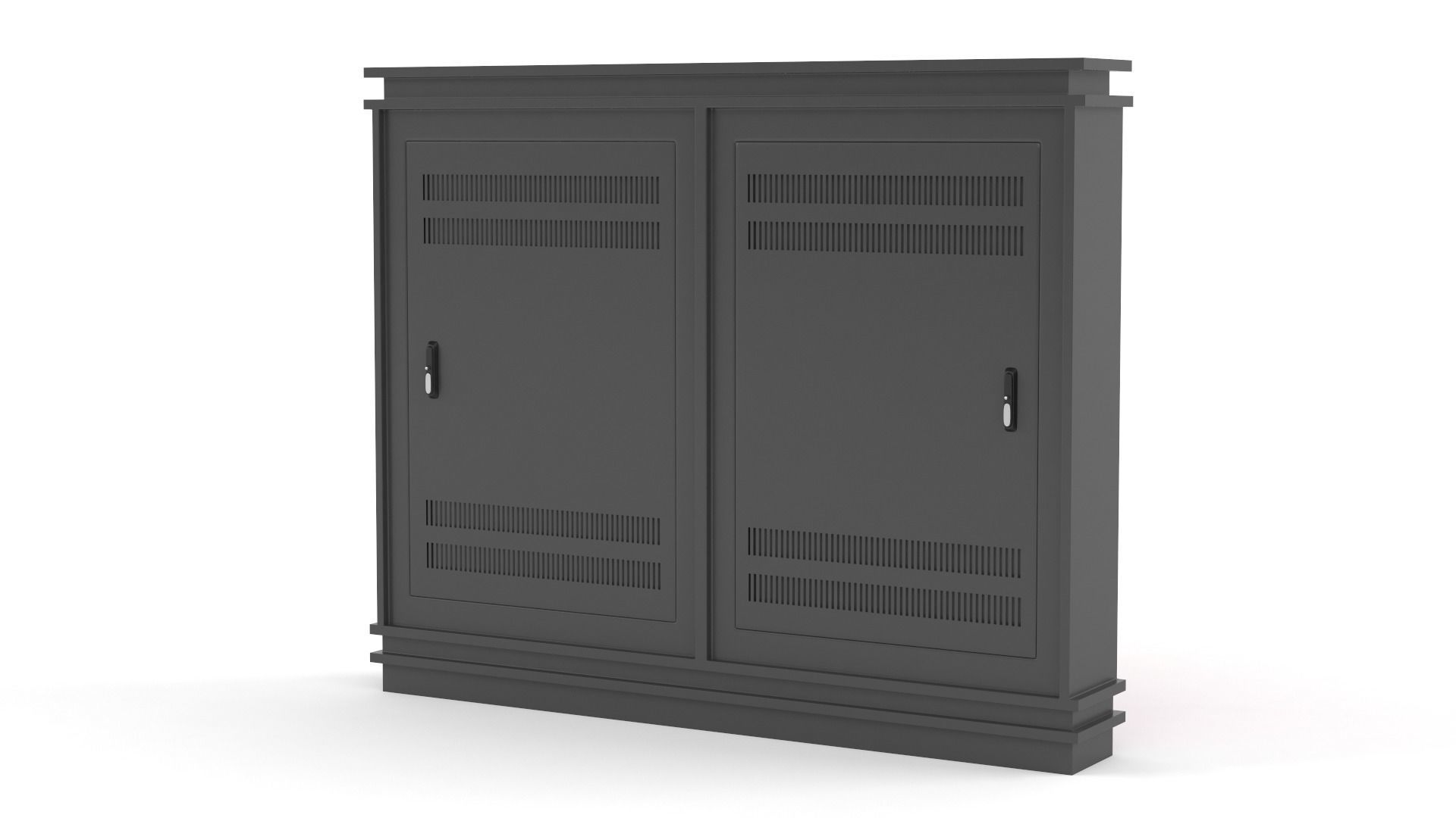 Electronic Kiosk 3D model_2