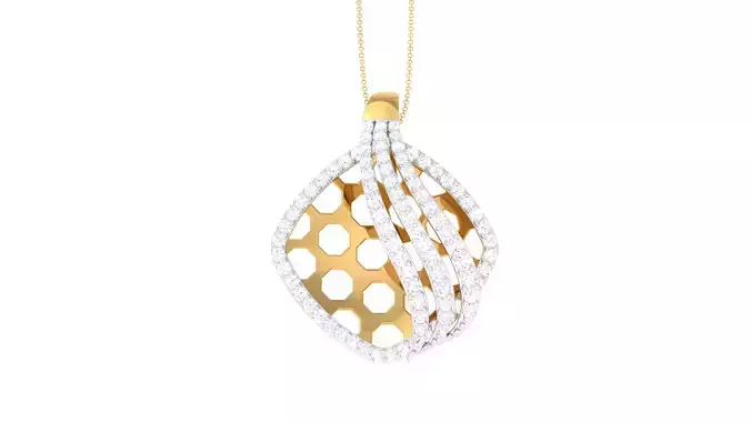 Women Pendant 3dm STL OBJ FBX Renders Details
