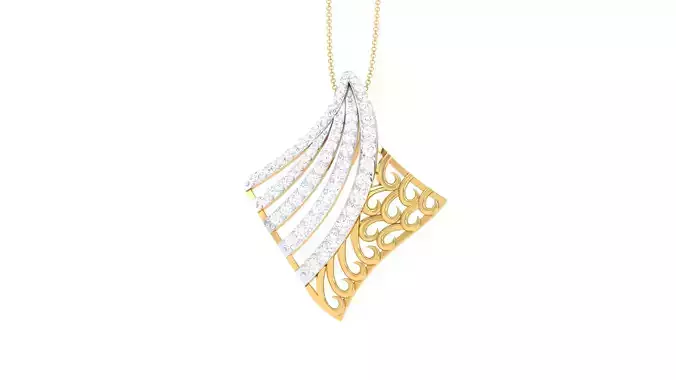 Women Pendant 3dm STL OBJ FBX Renders Details