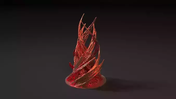 Magic bonfire 3D print model