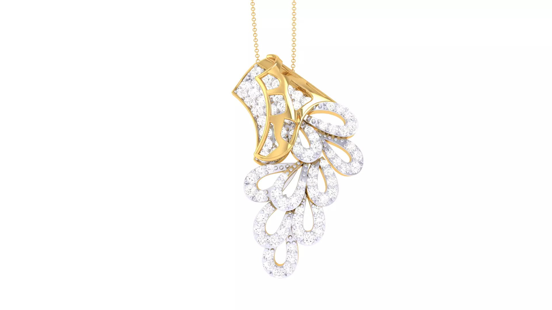 Women Pendant 3dm STL OBJ FBX Renders Details 3D print model_0