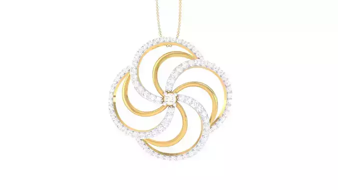 Women Pendant 3dm STL OBJ FBX Renders Details