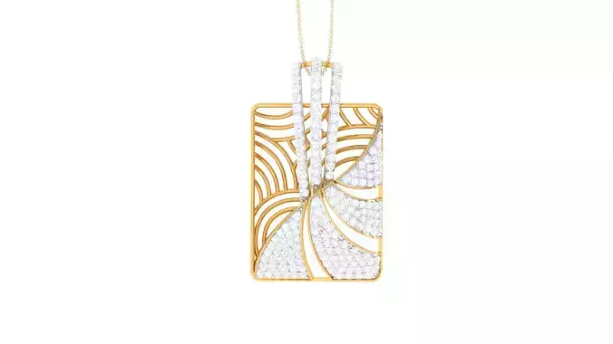 Women Pendant 3dm STL OBJ FBX Renders Details 3D print model